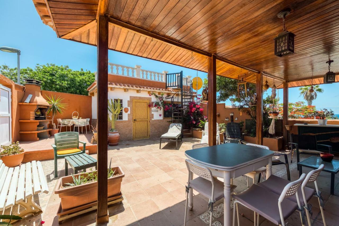 Camping Cabin - Private Solarium & Pool - Bbq San Bartolomé Exterior foto